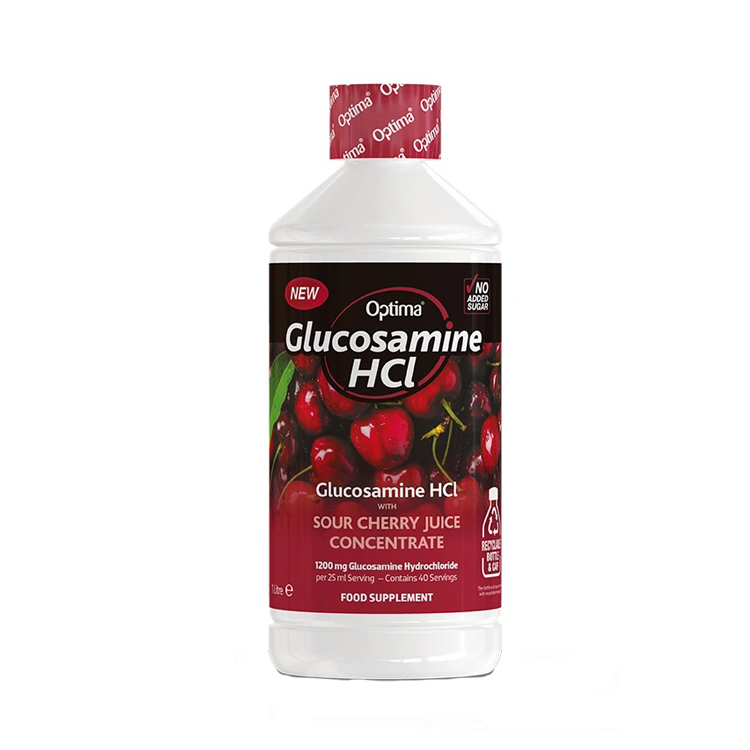 Optima Glucosamine HCl Sour Cherry Juice 1L